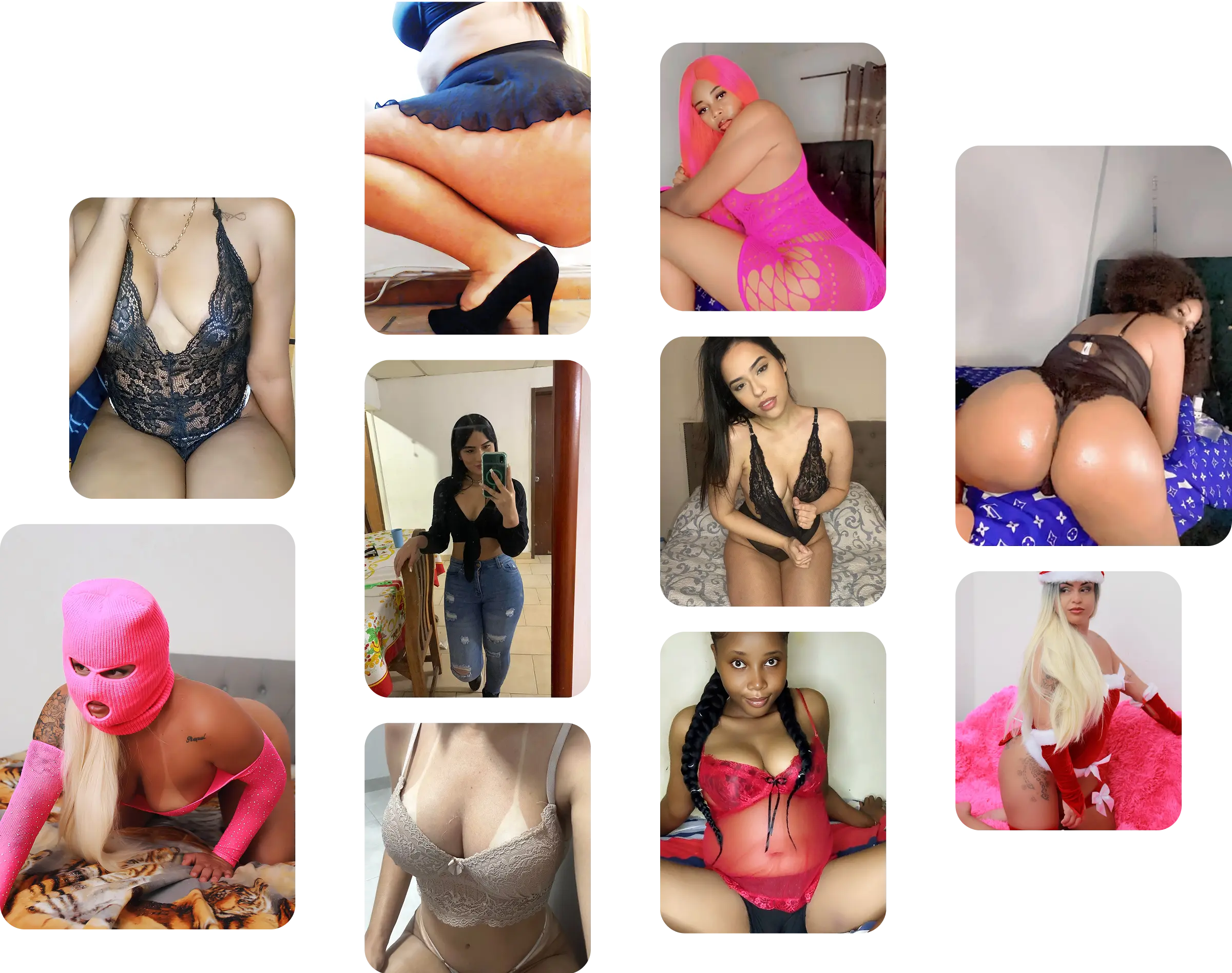 Gallery of adult cam models available for live sex chat and private webcam sessions